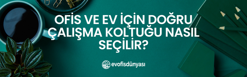 Ofis ve Ev İçin Doğru Çalışma Koltuğu Nasıl Seçilir?