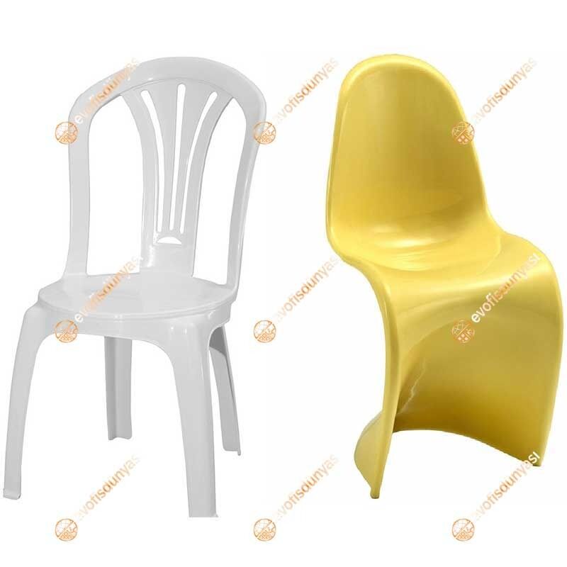 Dünden Bugüne Plastik Sandalye