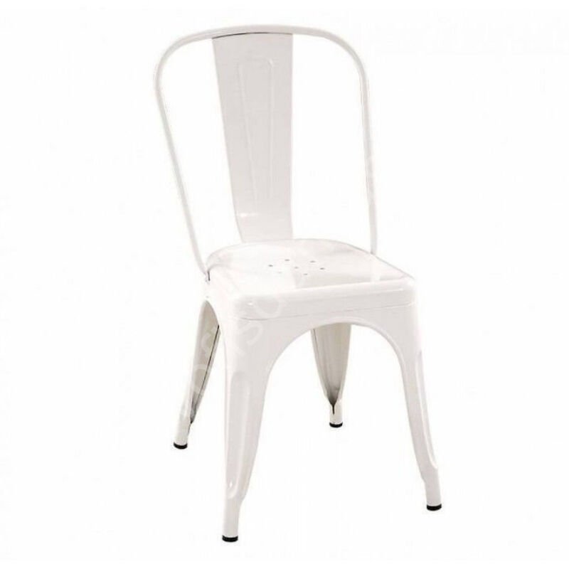 Tolix Sandalye Beyaz