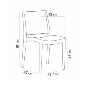 Specto PP Plastik Sandalye
