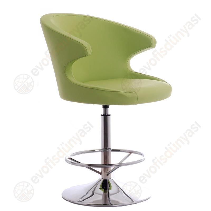 Buket Çemberli Bar Sandalyesi