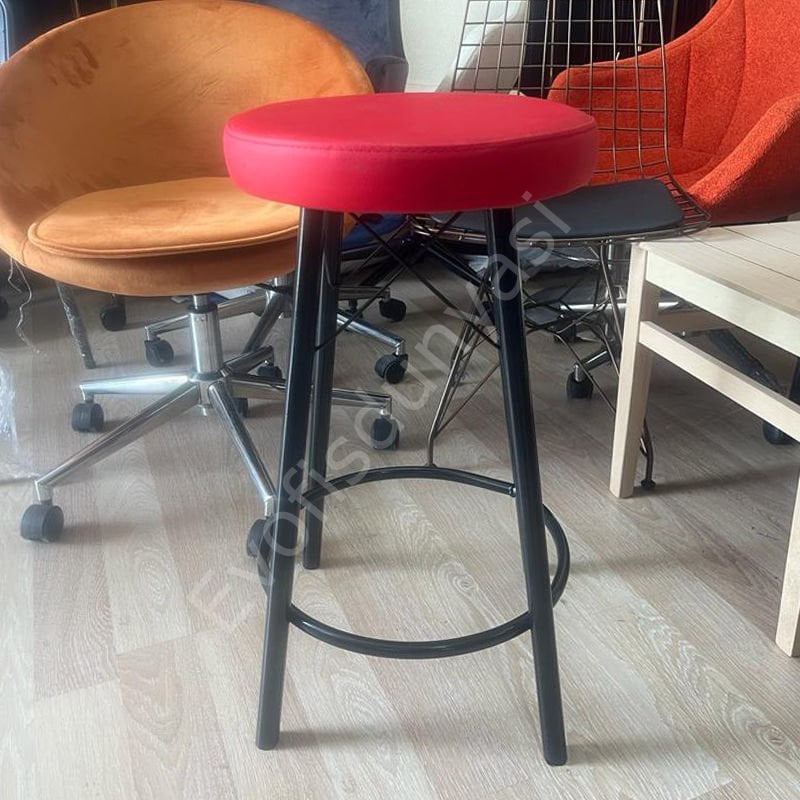 Eko Metal Ayaklı Bar Taburesi