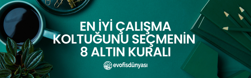 En İyi Çalışma Koltuğunu Seçmenin 8 Altın Kuralı