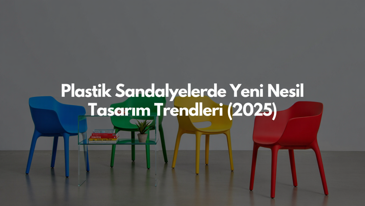 Plastik Sandalyelerde Yeni Nesil Tasarım Trendleri (2025)