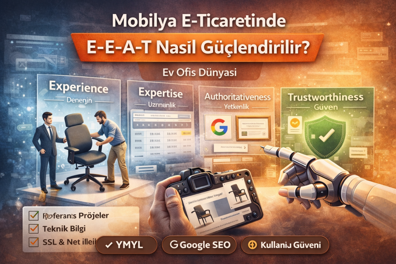 Mobilya E-Ticaretinde E-E-A-T Nasıl Güçlendirilir