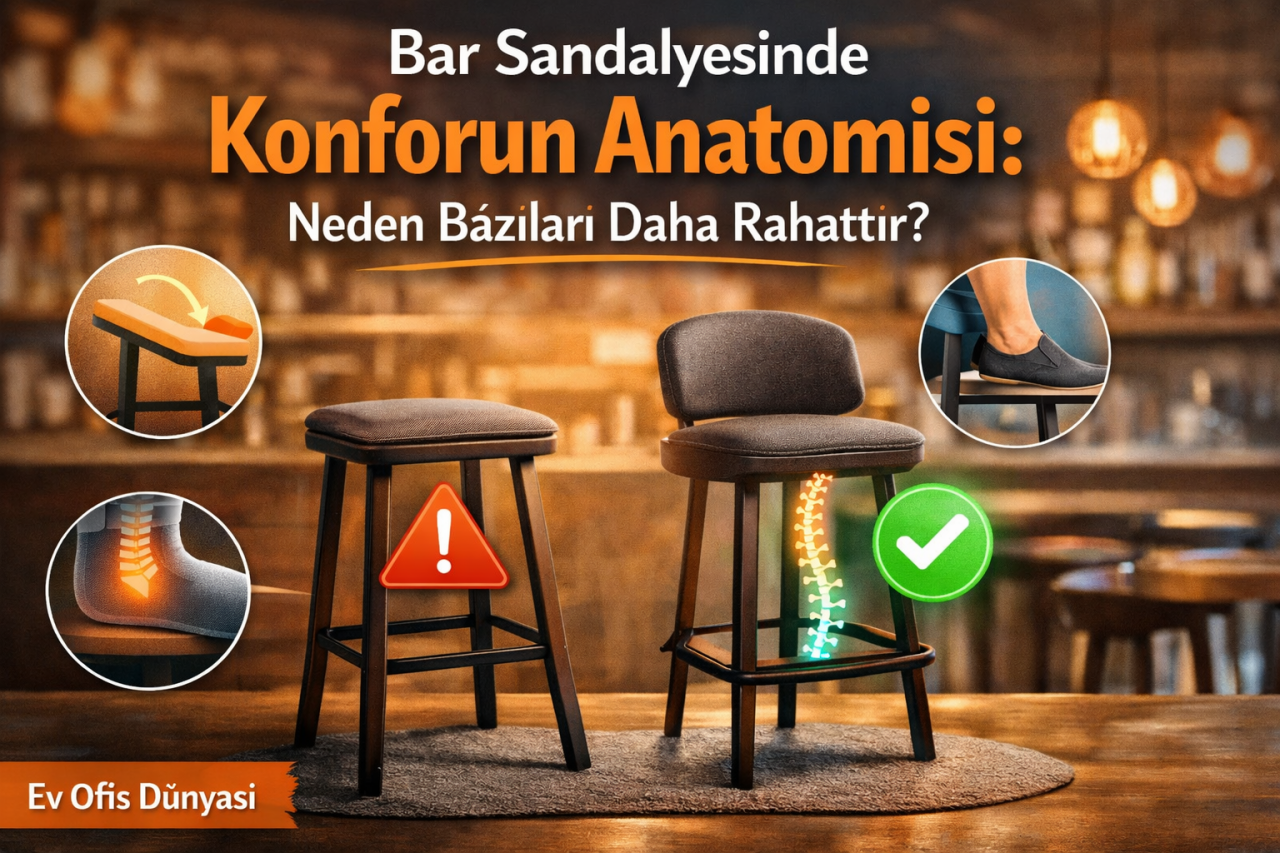 Bar Sandalyesinde Konforun Anatomisi: Neden Bazıları Daha Rahattır?
