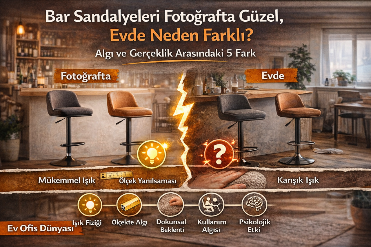 Mobilya Fotoğrafta Güzel, Evde Neden Farklı? Algı ve Gerçeklik Arasındaki 5 Fark
