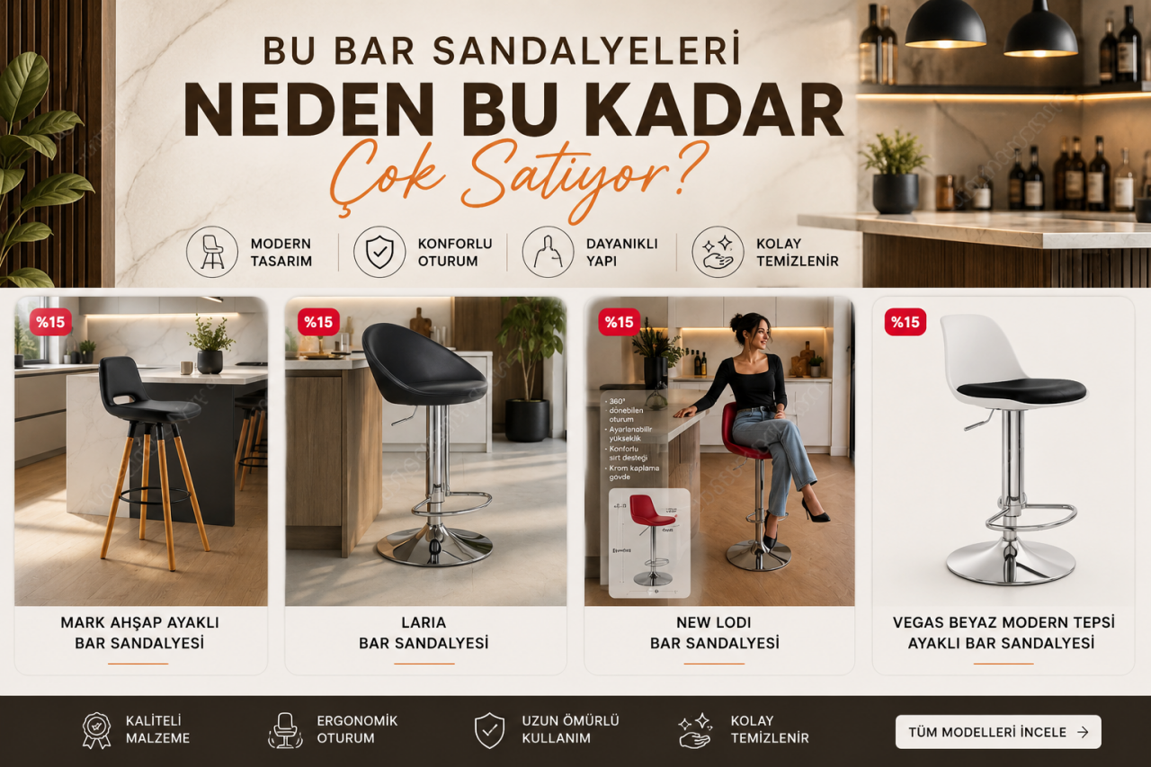 Bu Bar Sandalyeleri Neden Bu Kadar Çok Satıyor?