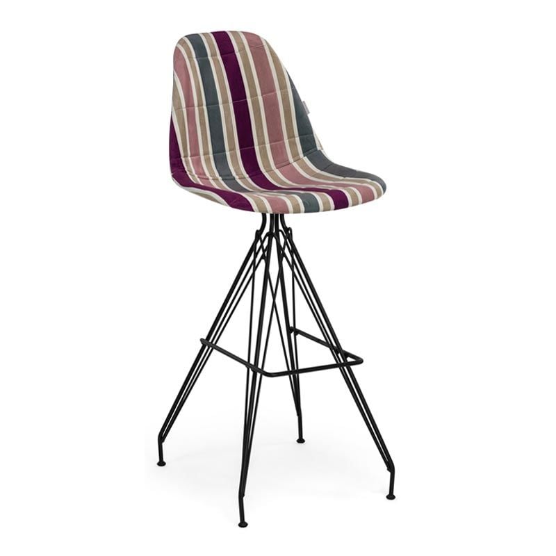 Veos Eyfel Boyalı Ayaklı Bar Sandalyesi Artclass 903