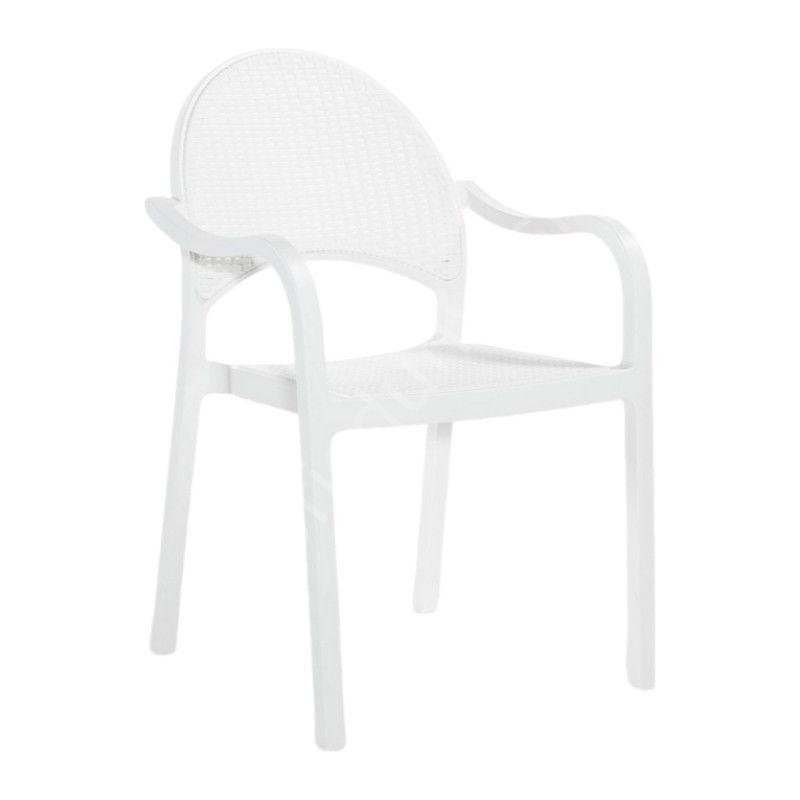 Tau PP Plastik Sandalye Beyaz