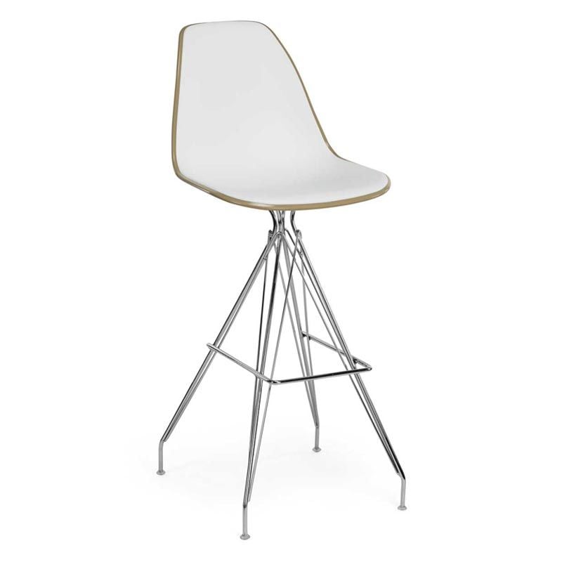 Veos PP Eyfel Krom Ayaklı Bar Sandalyesi