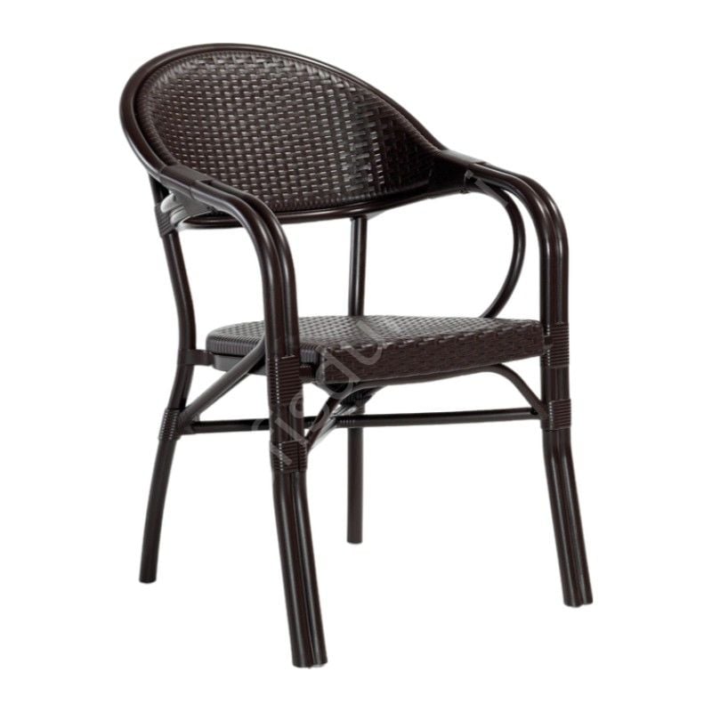 Nirvana PP Plastik Sandalye Kahve