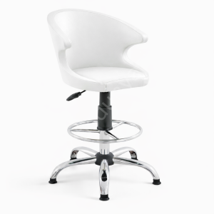 Buket Bar Sandalyesi Krom Ayaklı Yıldız