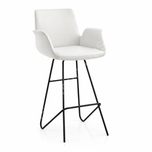 Begüm Bar Sandalyesi Boyalı Ayak