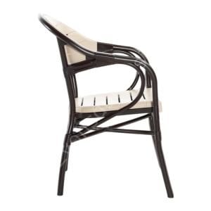 Bambo PP Plastik Sandalye kahve-kapuçino