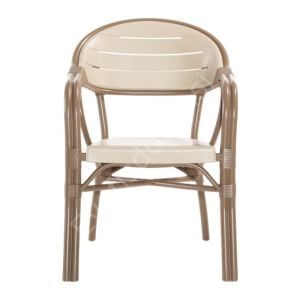 Bambo PP Plastik Sandalye Çikolata-Kapuçino