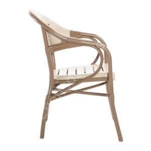 Bambo PP Plastik Sandalye Çikolata-Kapuçino