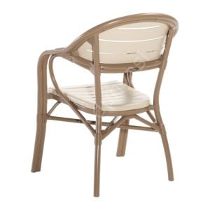 Bambo PP Plastik Sandalye Çikolata-Kapuçino