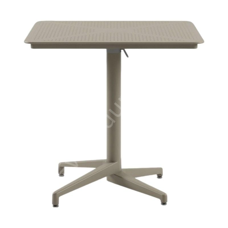 Moon 70x70 PP Katlanır Kafe Masası Vizon