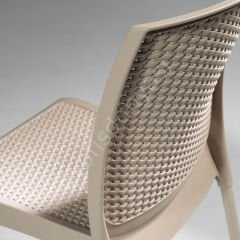 Lost PP Rattan Sandalye Kolsuz