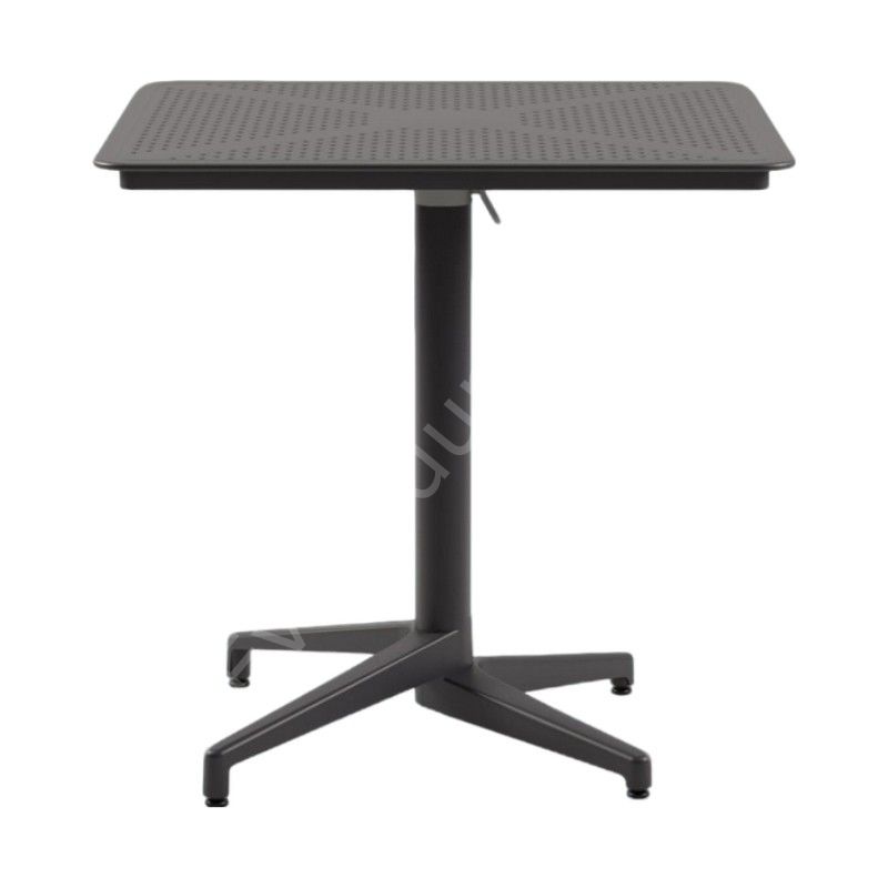 Moon 70x70 PP Katlanır Kafe Masası Antrasit