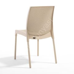 Lost PP Rattan Sandalye Kolsuz Cappucino