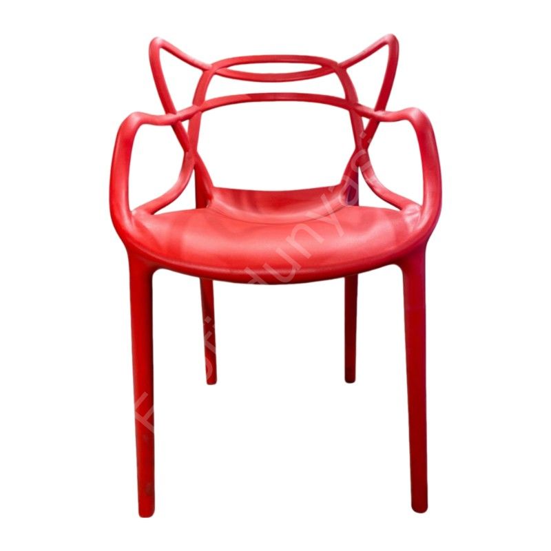 Kardelen PP Plastik Sandalye Kırmızı