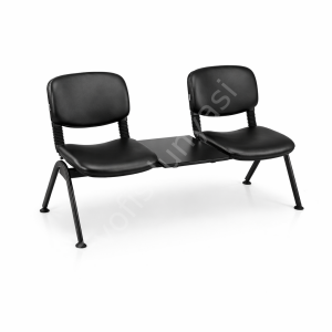 Form İkili Sehpalı Bekleme Koltuğu Boyalı