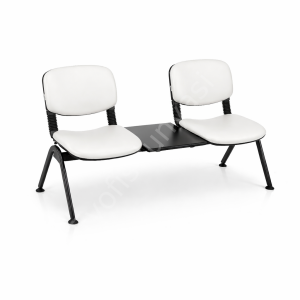 Form İkili Sehpalı Bekleme Koltuğu Boyalı