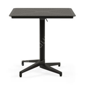 Moon 80x80 PP Katlanır Kafe Masası Siyah