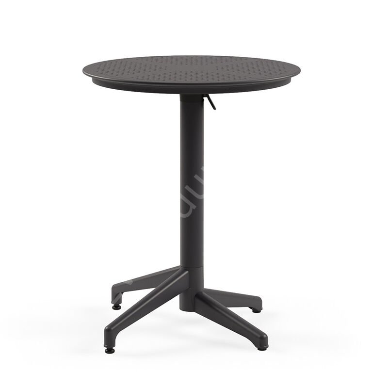 Moon 60 cm Yuvarlak PP Katlanır Kafe Masası