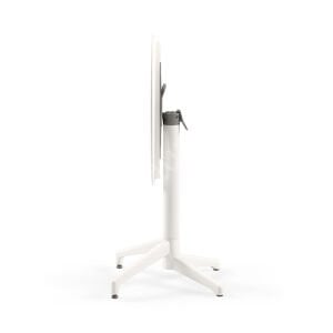 Moon 60 cm Yuvarlak PP Katlanır Kafe Masası Siyah
