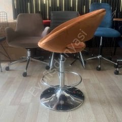 Song Çemberli Bar Sandalyesi Kiremit