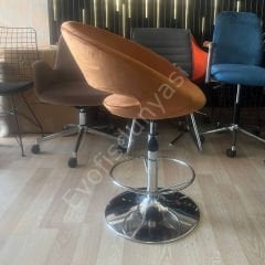 Song Çemberli Bar Sandalyesi Kiremit