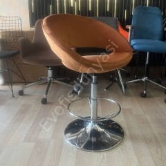 Song Çemberli Bar Sandalyesi Kiremit