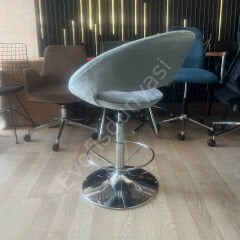 Song Çemberli Bar Sandalyesi A.Gri