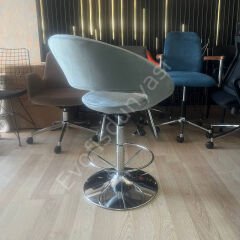 Song Çemberli Bar Sandalyesi A.Gri