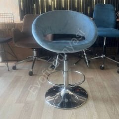 Song Çemberli Bar Sandalyesi Bebe Mavisi