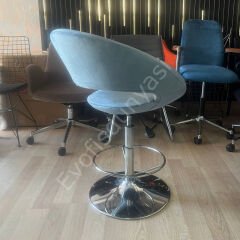 Song Çemberli Bar Sandalyesi Bebe Mavisi