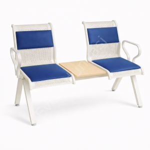 Eta Metal Sehpalı İkili Bekleme Koltuğu