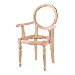 Aras Ham Kollu Ahşap Sandalye