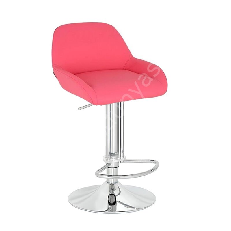Aura Bar Sandalyesi Pembe