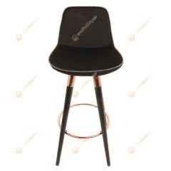 Stic Ahşap Ayaklı Bar Sandalyesi