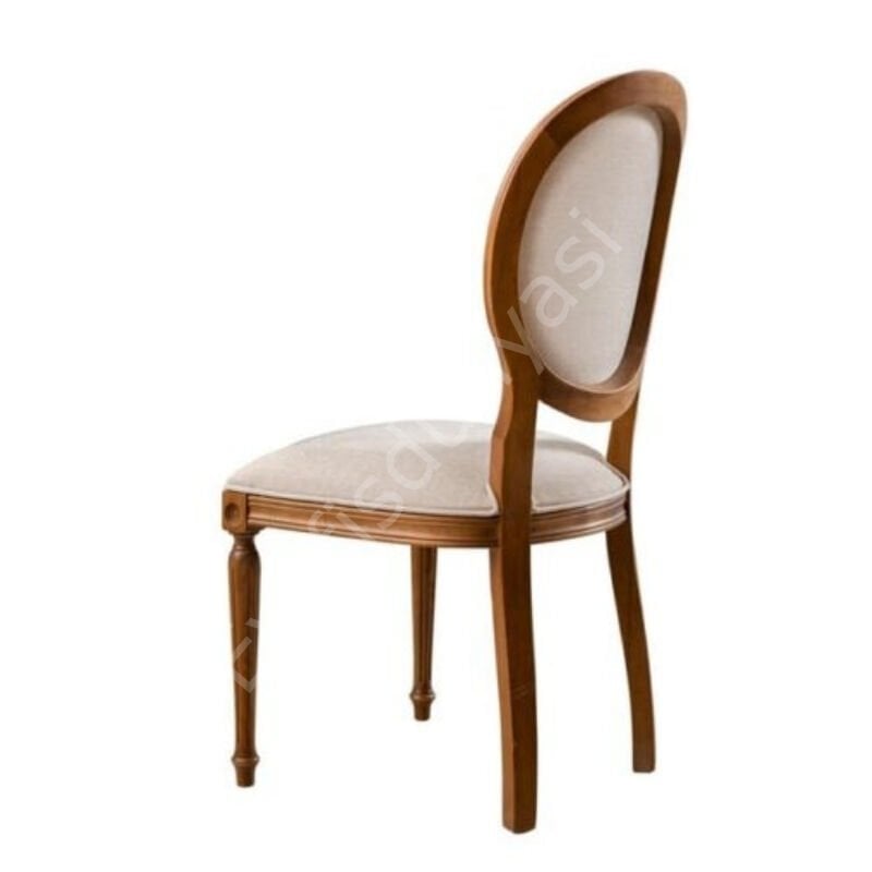 Manolya Tornalı Ahşap Sandalye