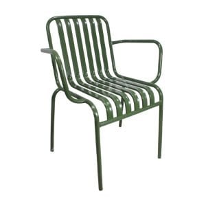 Espresso Kollu Metal Sandalye