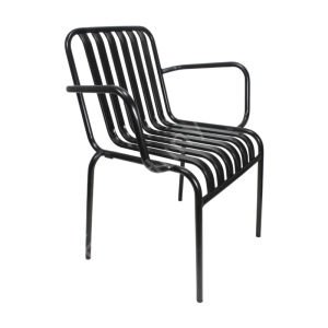 Espresso Kollu Metal Sandalye