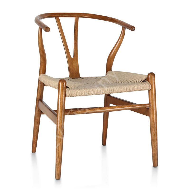 Wishbone Hasırlı Thonet Sandalye Natural