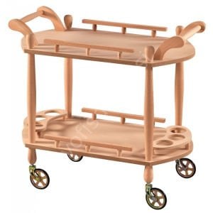 Ham Çekmeceli Servis Arabası