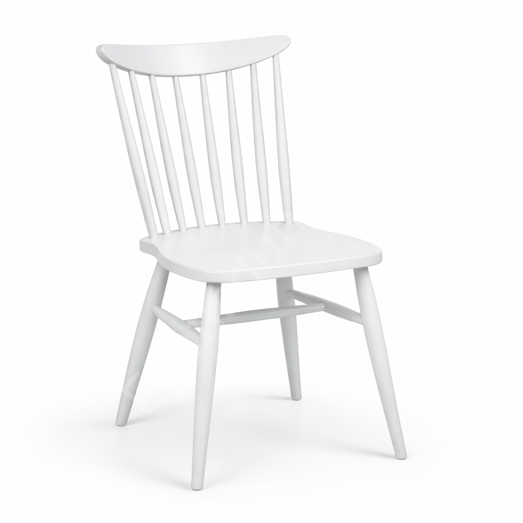 Kırlangıç Ahşap Sandalye Beyaz