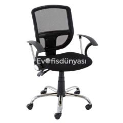 Yaris Krom Ayaklı Çalışma Koltuğu